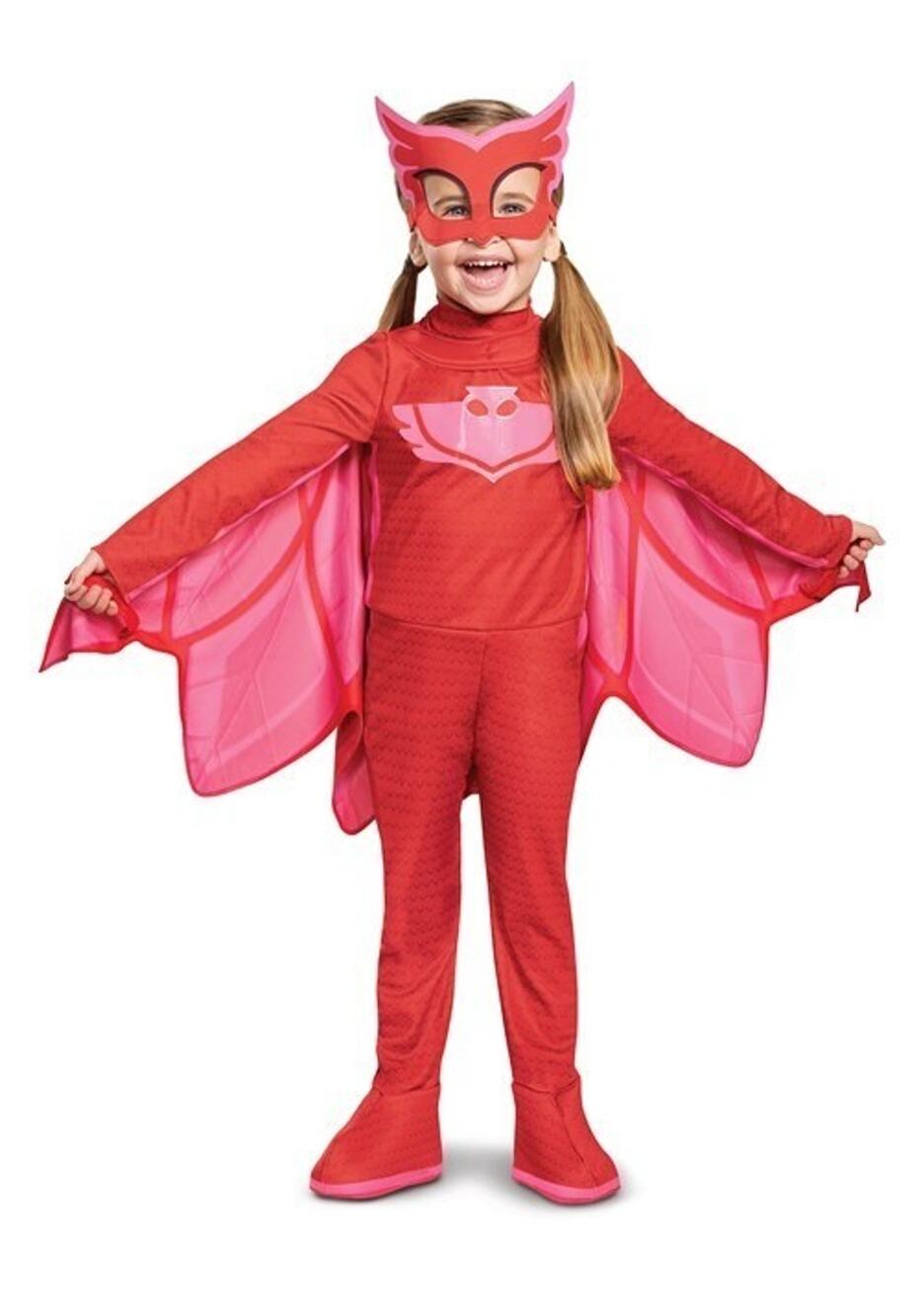 Disguise Owlette Deluxe Light Up Toddler PJ Masks Costume Large 4/6X NEW *READ*